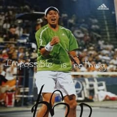 adidas　錦織圭選手　2008年　全米オープン着用モデル　テニスウェア　L m71486731619_1.jpg?1639700588