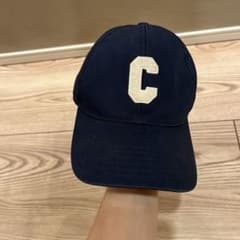 CELINE セリーヌ Cロゴ キャップ ネイビー Sのサムネイル
