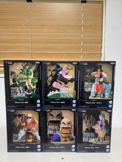 ドラゴンボール フィギュア 6体 クリリン ブルマ 亀仙人History box