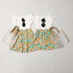 【新品】H&M  フルーツ柄スカート　おそろいセットのサムネイル