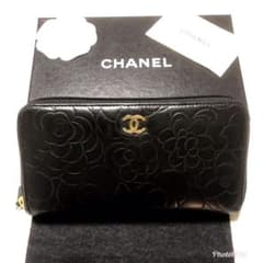 CHANEL カメリア 長財布のサムネイル