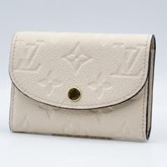 【極美品】ICタグ ルイヴィトン モノグラムリバース ポルトモネロザリ 折り財布 LOUIS VUITTON（ルイ・ヴィトン） 二つ折り財布 LV×TM
