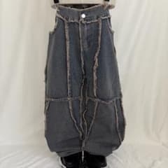 00's archive grunge wide denim pants - メルカリ