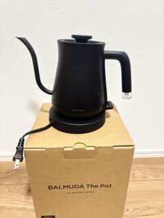 BALMUDA The Pot ブラック 電気ケトルのサムネイル