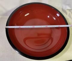 未使用 こね鉢 外黒内朱 16寸 そば うどん パン - メルカリ