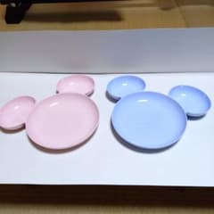ミッキー型子ども用プレートフランフラン 2枚セットのサムネイル