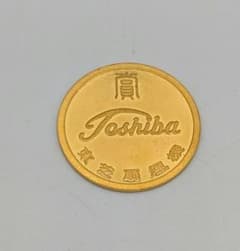 非売品!希少!純金  造幣局刻印あり 東芝扇風機 24K 非売品!希少!純金 コイン 造幣局刻印あり 東芝扇風機 24K