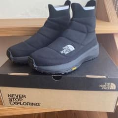 26cm ザノースフェイス ブラック シェルター ニット ミッド - メルカリ