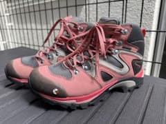 Caravan 登山靴 トレッキングシューズ ピンクC4_03のサムネイル
