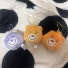 Care Bears ぬいぐるみストラップ 3個セットのサムネイル