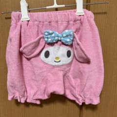Sanrio サンリオ マイメロディ ピンク パイル地 ハーフパンツ 100cm