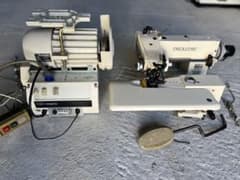 TREASURE 工業ミシン とpanasonic 工業用ミシンモーターセット