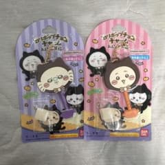 【モモンガ ちいかわ】ちいかわロリポップチョコチャーム みんなで黒猫 2点セットのサムネイル
