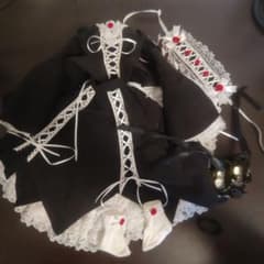 DD用　ゴスロリ　ドレスセットのサムネイル