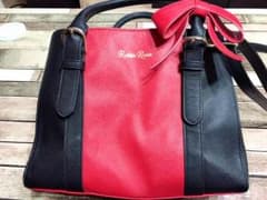 【rubin rosa】赤×黒バッグのサムネイル