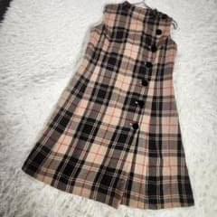 美品 ヨークランド チェック ワンピース のだめカンタービレ上野樹里 M