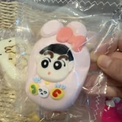 크레용 신짱 토끼 휴대폰 스퀴즈 흐릿한 가방