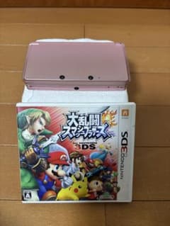 と*ろ様 Nintendo 3DS ミスティピンク+スマブラ 動作確認済 本体セ と*ろ様 Nintendo 3DS ミスティピンク+スマブラ 動作確認済 本体セ