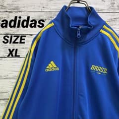  トラックジャケット　FIFAワールドカップ 激レア　ブラジル代表 adidas FIFA W杯 2022 ブラジル代表 トラックジャケット XL - メルカリ