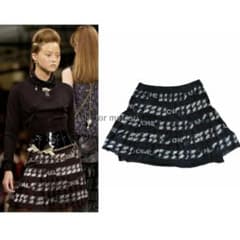 CHANEL　チェーンプリントスカート デヴォン青木 CHANEL チェーンプリントスカート デヴォン青木 - メルカリ