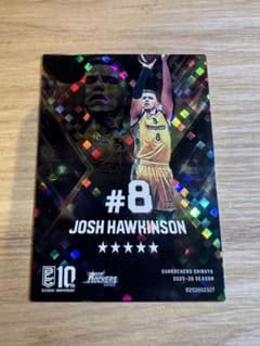 Bリーグカード 10周年記念 サンロッカーズ渋谷　ジョシュ・ホーキンソン選手のサムネイル