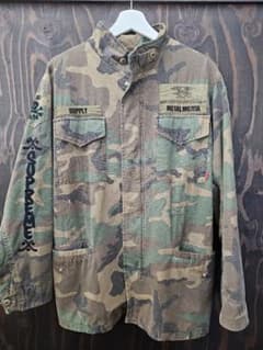 supreme wtaps 初期 m-65 迷彩 jacket L - メルカリ