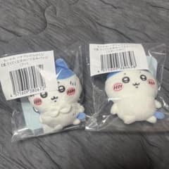 치이카와 벌레 투성이 추첨 E상 봉제인형 배지 2종