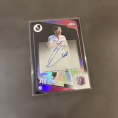 시바야마 마사야 친필 사인 카드 08/10 Topps Chrome 셀레소 오사카