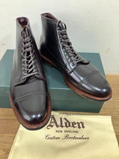 Aldenオールデン D9831HC 9D ジャンパーブーツ コードバン - メルカリ