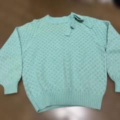 ハンドメイド　ニットセーターのサムネイル