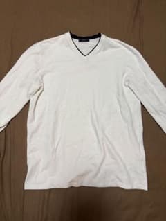 COMME CA ISM 長袖 Vネック Tシャツのサムネイル