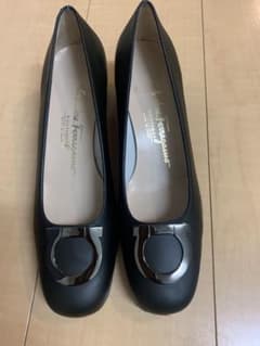 Salvatore Ferragamo フェラガモ ガンチーニ パンプス6.5C - メルカリ