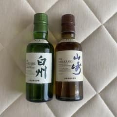 山崎1923 白州1973 ウイスキーセット　180ml 4本セット サントリー 白州・山崎 180ml ボトルセット - メルカリ