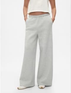 GAP ワイドレッグ スウェットパンツ グレー XSサイズのサムネイル