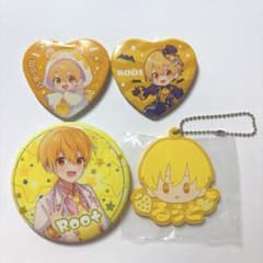 すとぷり るぅと 缶バッジ ラバーキーホルダー 4点セットのサムネイル