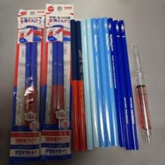 6B三菱鉛筆 uni 赤青えんぴつ Palette 鉛筆 まとめ売りのサムネイル