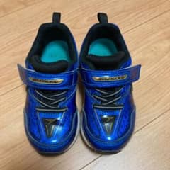 瞬足 スニーカー　16.5センチ　2.5E  青　ブルーのサムネイル