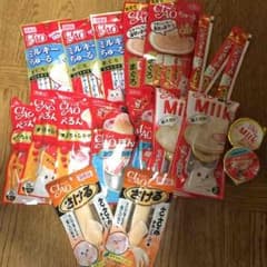 イナバフーズのCIAOちゅーる、ぺろん、ぽんっ！など猫ちゃんのおやつセットのサムネイル