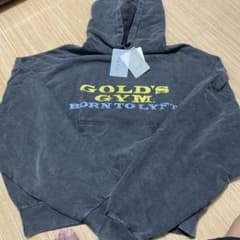 LYFT GOLD'S GYM コラボ パーカー ブラック Mサイズ - メルカリ
