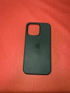 純正 iPhone13 Pro シリコンケース クローバー 緑　箱付きのサムネイル
