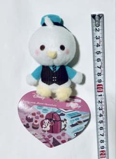 ミッキー&フレンズ　ルビー&ミントショコラ　ミルキーボアマスコット　ドナルド