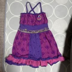 LOVE MOONRISE ノースリーブワンピース パープルのサムネイル