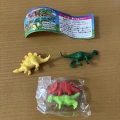 ミニミニ恐竜あつめるんです フィギュア 4種類セットのサムネイル