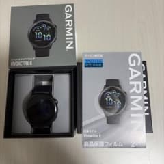 ほぼ新品・おまけ付】Garmin vivoactive 6 純正フィルム付 - メルカリ