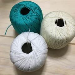 レース糸3色セットのサムネイル