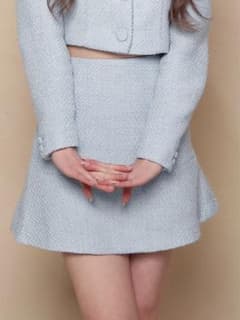 スプリングツイードミニスカートのサムネイル