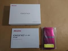 新品同様品です　docomo　DIGNO KY-42C、レッド　取扱説明書付き DIGNO® ケータイ KY-42C サポート情報 | お客さまサポート | NTTドコモ