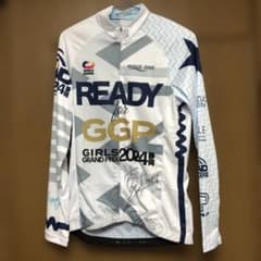 ★お値下げ中★ガールズ競輪　サイン入りユニフォーム　尾方真生選手 競輪 ☆お値下げ中☆ガールズ競輪 サイン入りユニフォーム 尾方真生