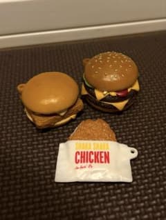 マクドナルド　フィギュア ビッグマック　フィレオフィッシュ　シャカシャカチキンのサムネイル