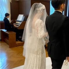 ウェディング　ベール　プレーン　ギャザーなしのサムネイル